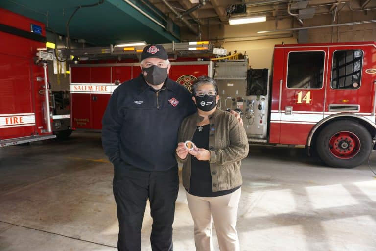 Salem Fire Foundation President Receives Mayor’s Award